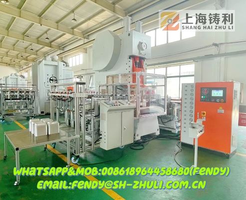 Round Aluminium Foil Container Making Machine ZL-T63 Automatic In High Capacity