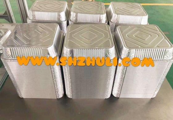 50HZ Food Container Punching Machine 260mm Aluminium Food Container Making Machine