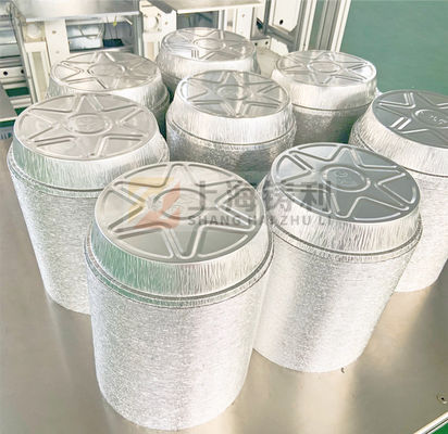 Mechanical Fully Automatic Aluminium Box Making Machine Aluminum Foil Box Machine