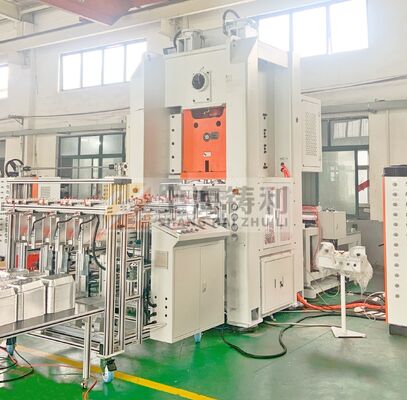foil container punching machine  with Mitsubishi PLC and SMC Pneumatic Control