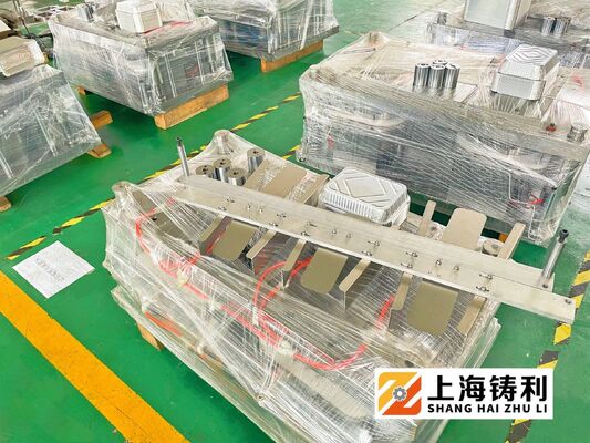 Automatic aluminum foil container press machine  for Round Foil Food Containers