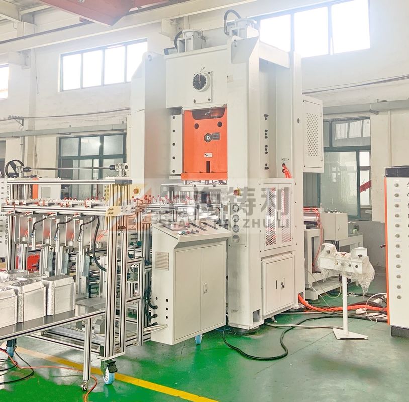 Aluminum Foil Box Making Machine Aluminum Silver Foil Container Making Machine High Speed